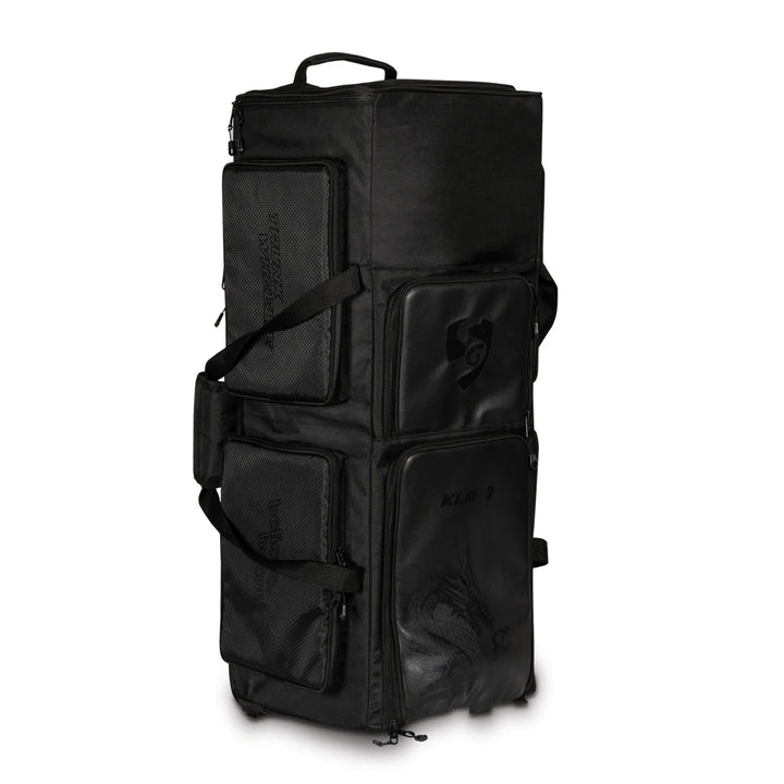 SG KLR Trunk Cricket Kit Bag With Wheels@Side view1
