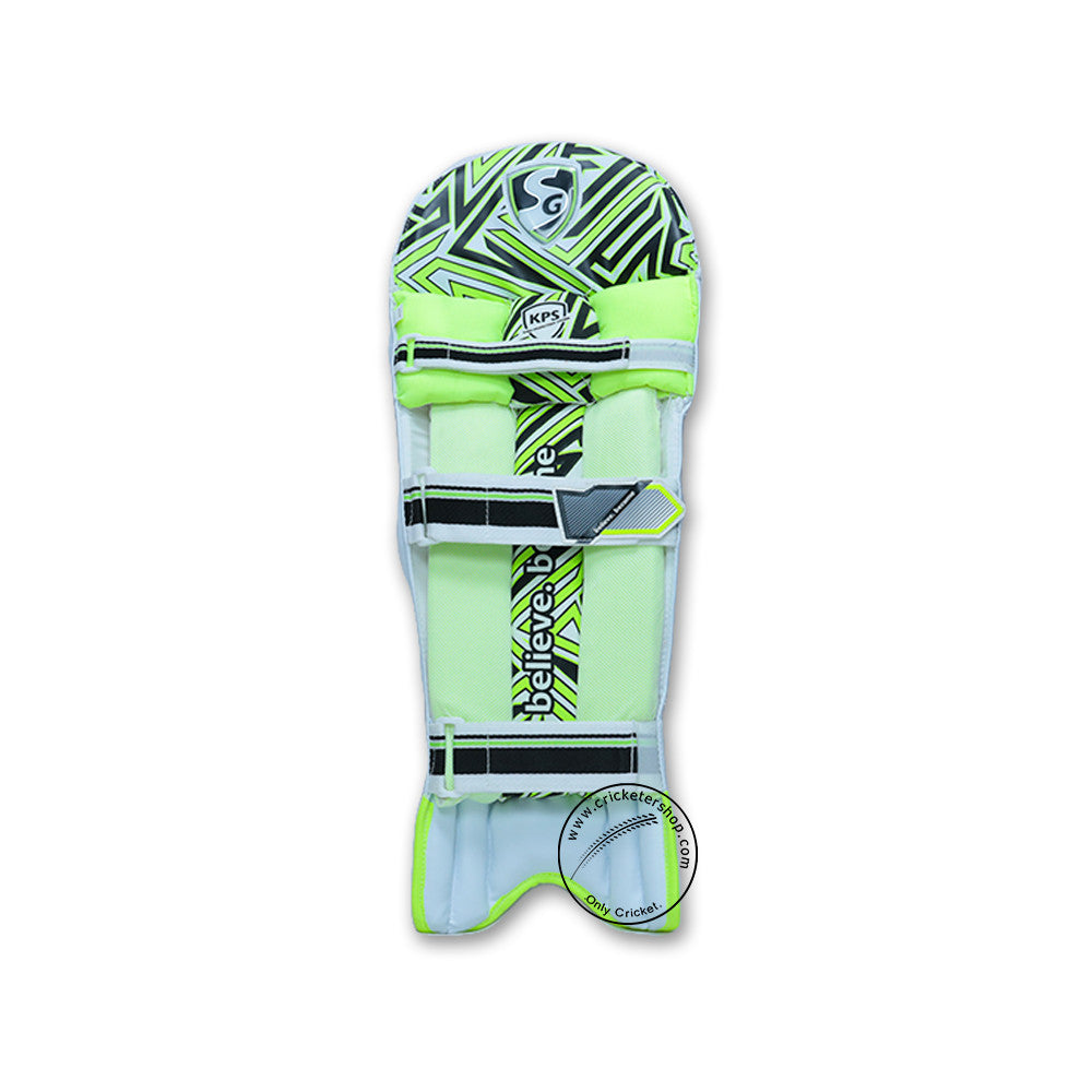 SG Ecolite Cricket Batting Leg Guard Pads @Back View