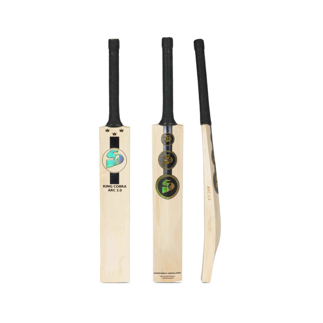 SG King Cobra Arc 2.0 English Willow Cricket Bat Size SH @ Composite View