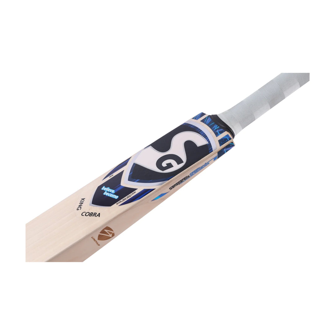 SG King Cobra English Willow Cricket Bat @ Face View