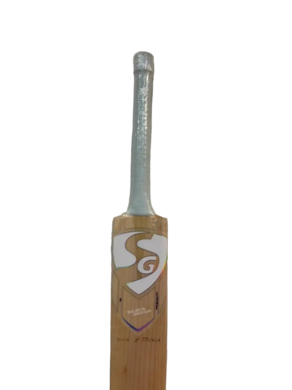 SG King Jungle KOJ 1 English Willow Cricket Bat Size SH @ Face View