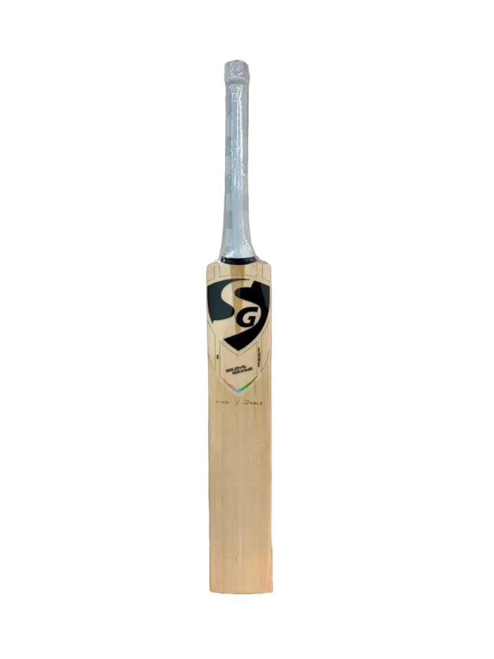 SG King Jungle KOJ 2 English Willow Cricket Bat Size SH @ Front View