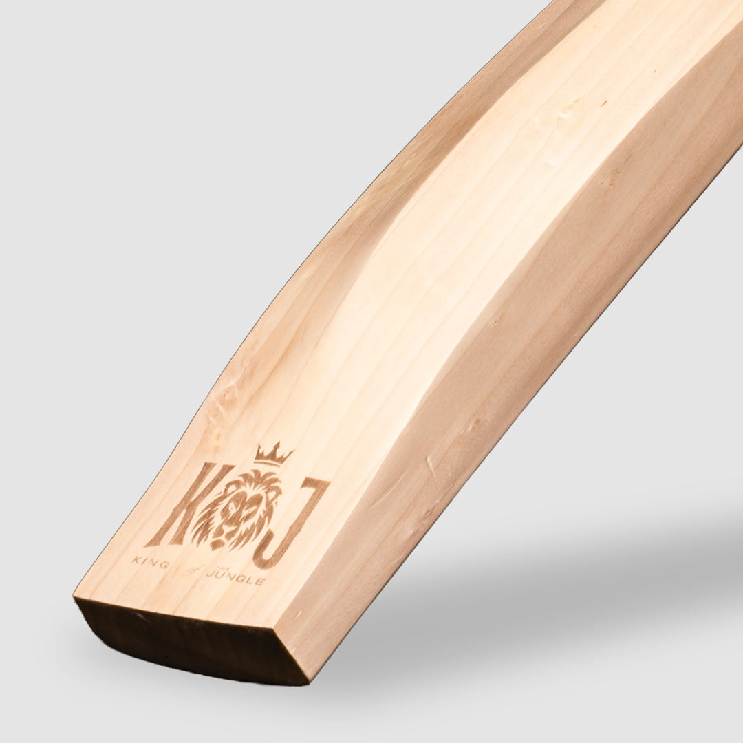 SG King Jungle KOJ 2 English Willow Cricket Bat Size SH @ Toe View 4