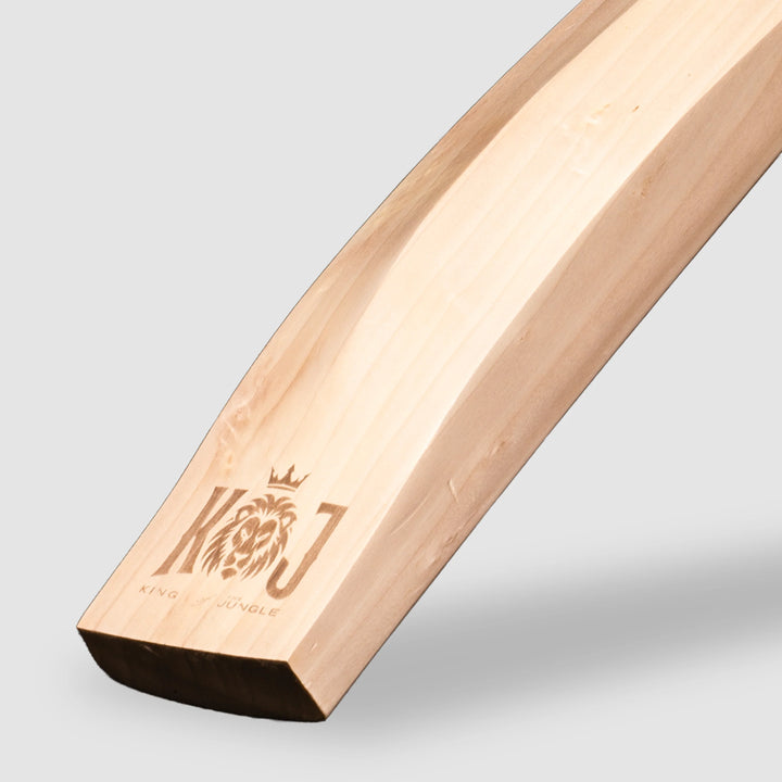SG King Jungle KOJ 2 English Willow Cricket Bat Size SH @ Toe View 4