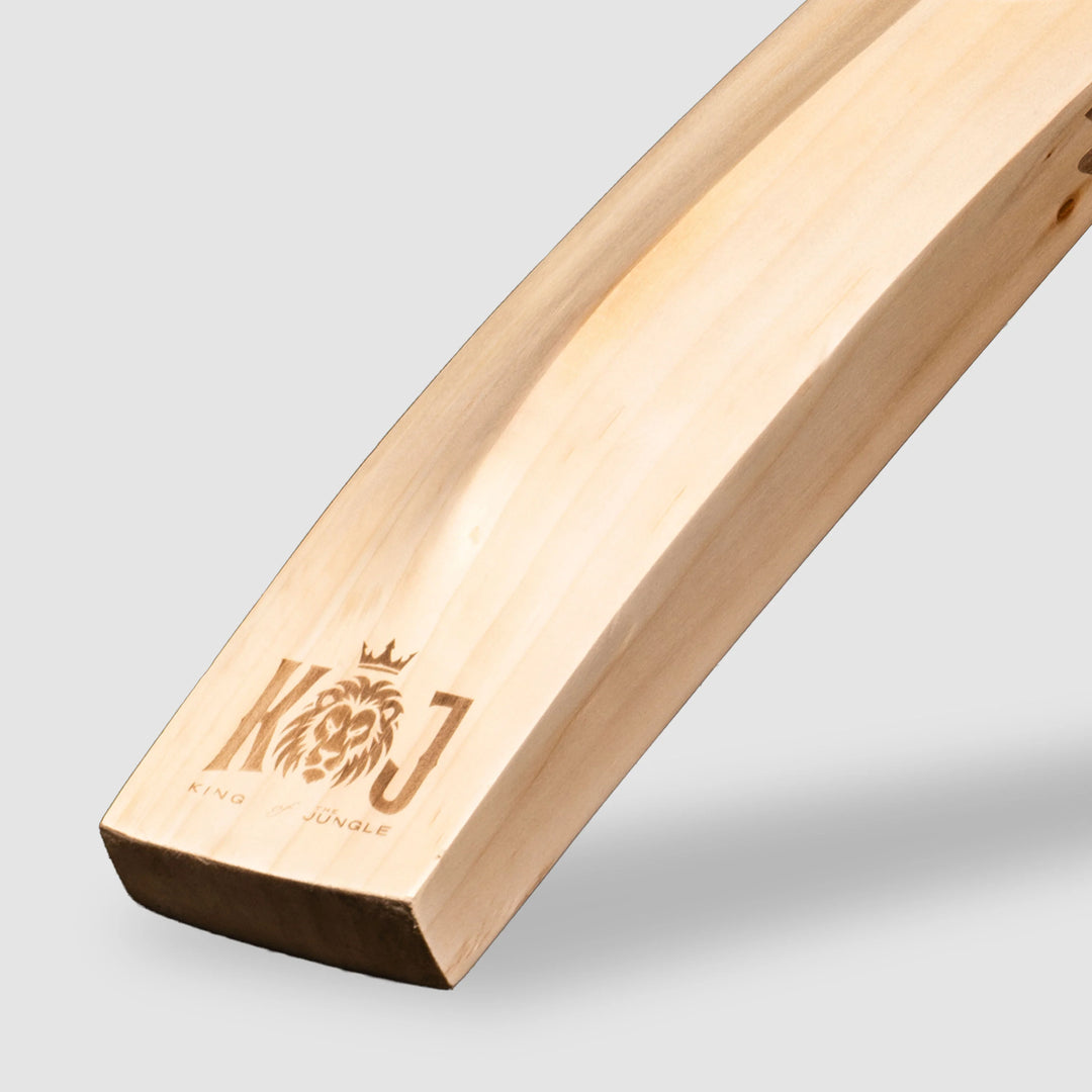 SG King Jungle KOJ 3 English Willow Cricket Bat Size SH @ Back Bottom View 2