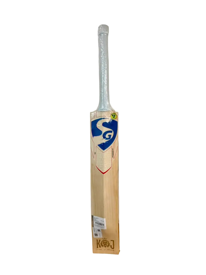 SG King Jungle KOJ 3 English Willow Cricket Bat Size SH @ Back View