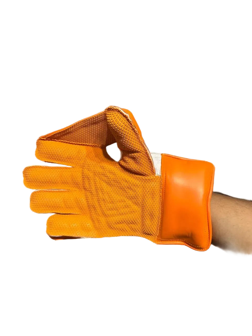 SG Klr 1 Wicket Keeping Gloves Size Adult Blue Orange@front view6