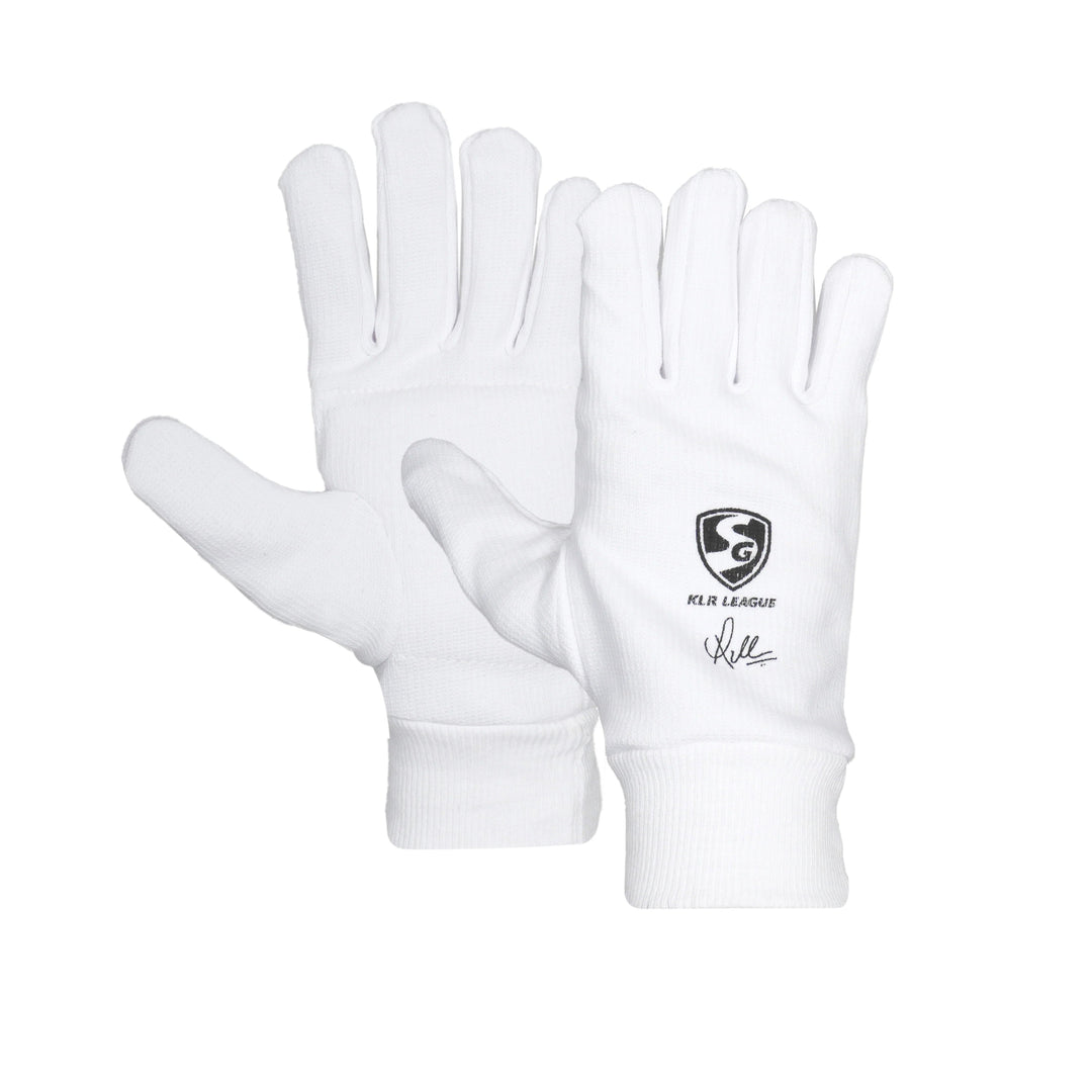 SG Klr League Inner Gloves for Batting Mens Size@front view