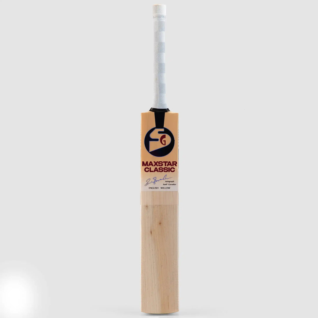 SG Maxstar Classic English Willow Cricket Bat Size@Front 1 View