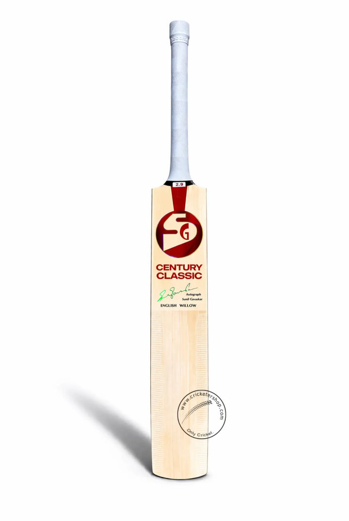 SG Maxstar Classic English Willow Cricket Bat Size @ Front View