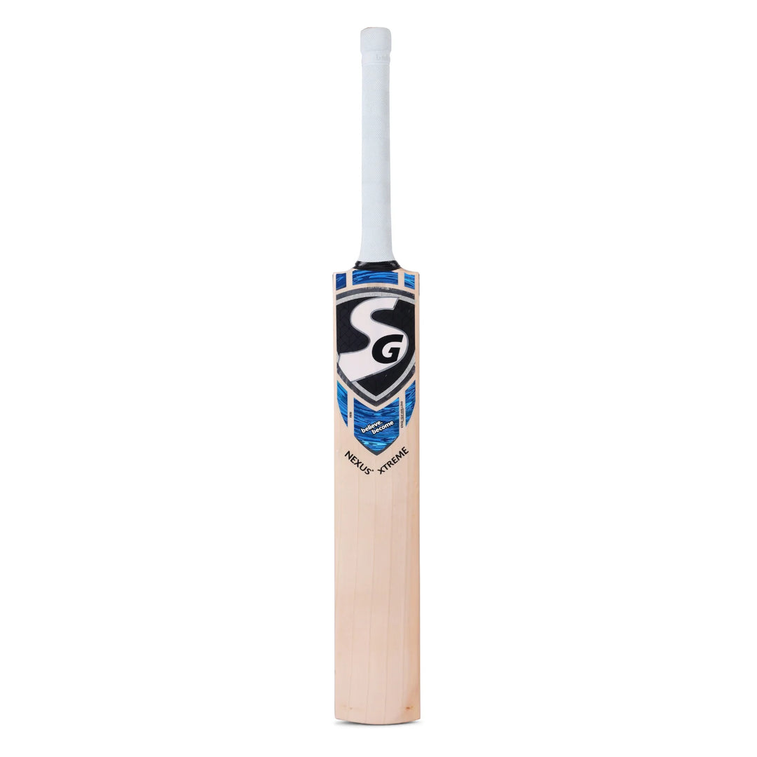 SG Nexus Xtreme English Willow Cricket Bat Size @ Front View