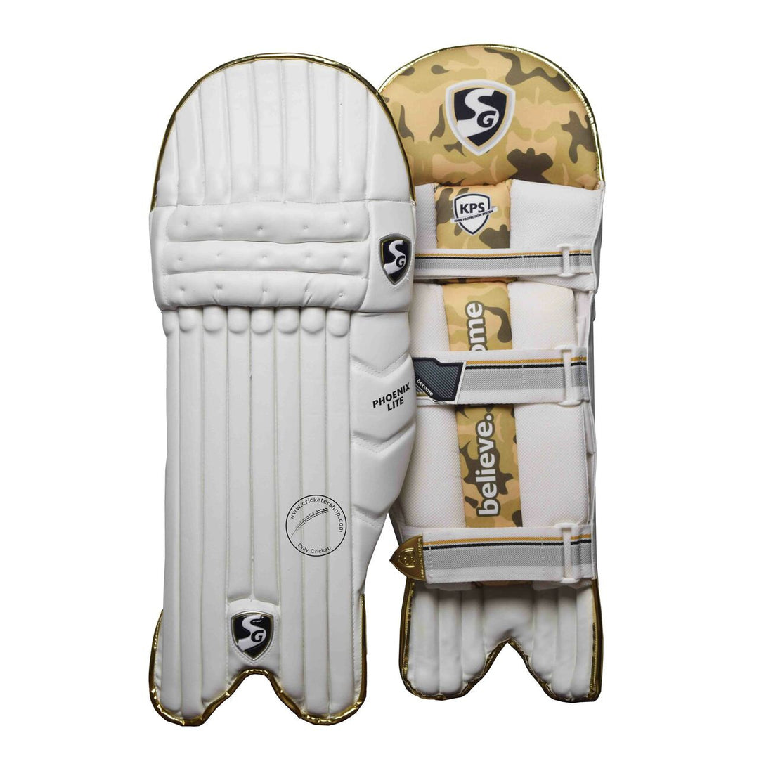 SG Phoenix Cricket Batting Leg Guard Pads Mens Size @ Composite View