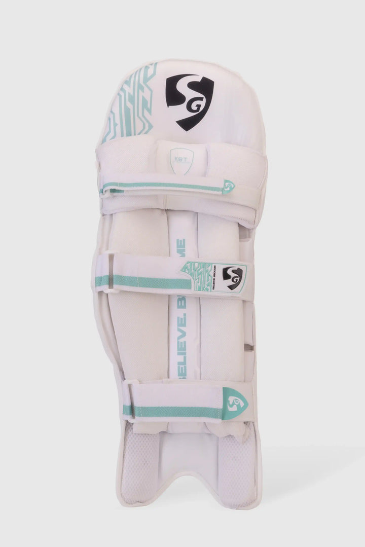 SG Players Cricket Batting Leg Guard Pads Mens Size @ Back View