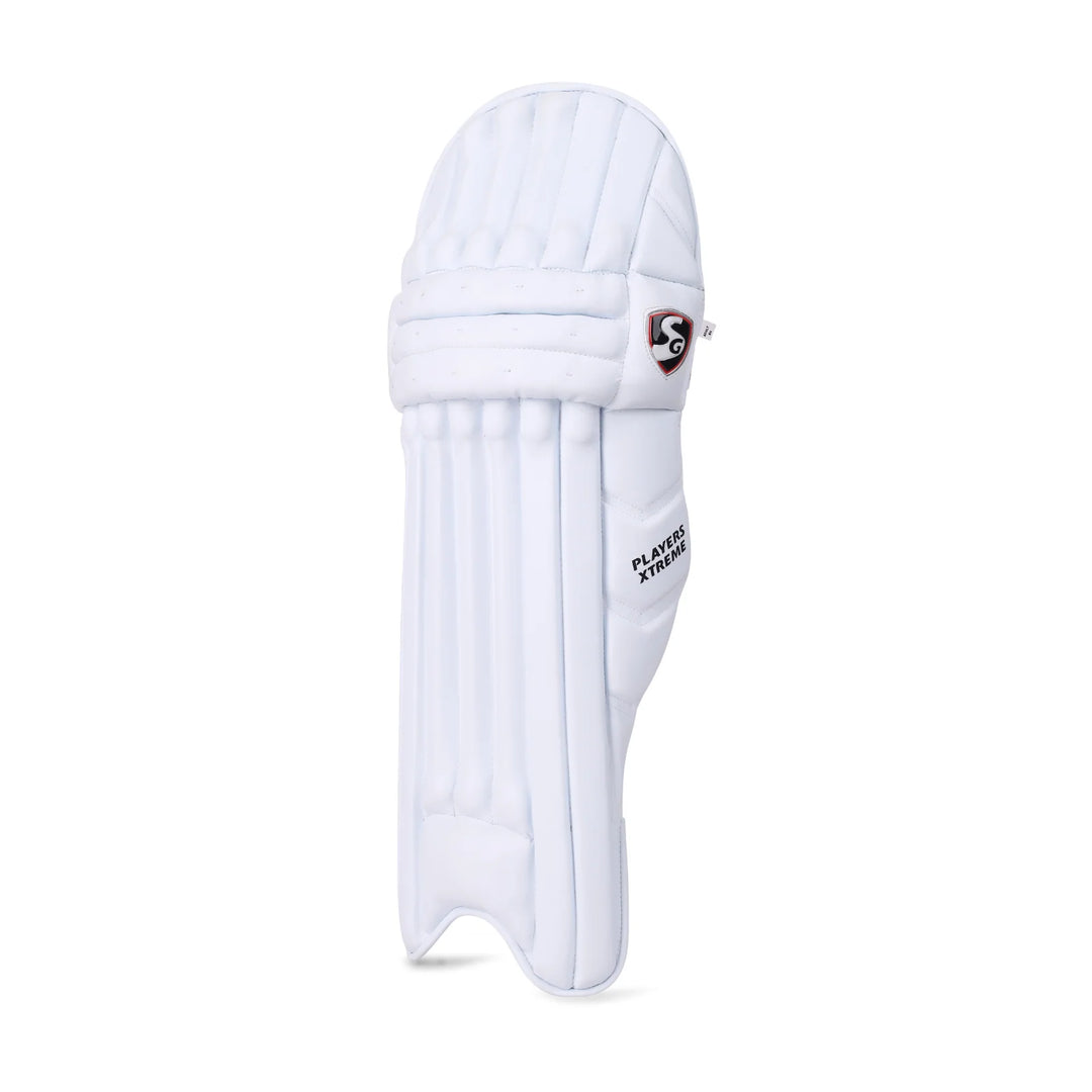 SG Players Xtreme Cricket Batting Leg Guard Pads @ Front View 3