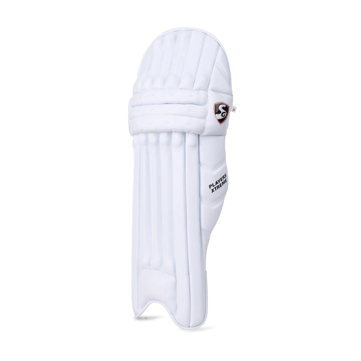 SG Players Xtreme Cricket Batting Leg Guard Pads @ Front View 3