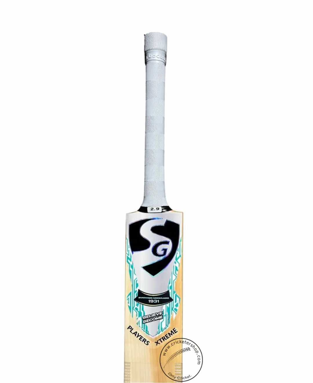 SG Players Xtreme English Willow Cricket Bat Size SH@front view1