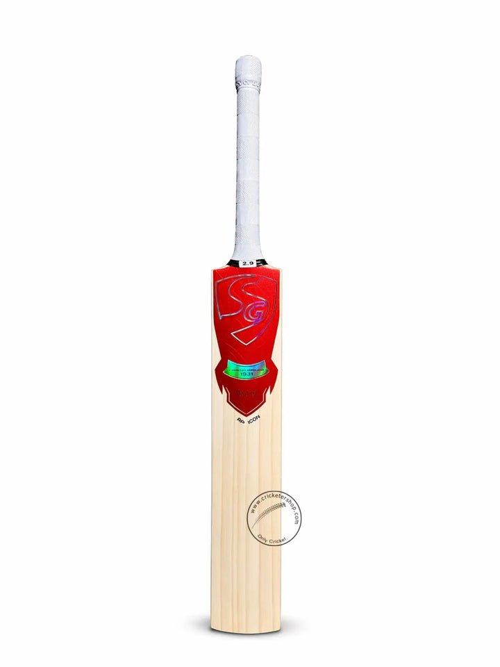 SG RP Icon English Willow Cricket Bat Size SH@front view5