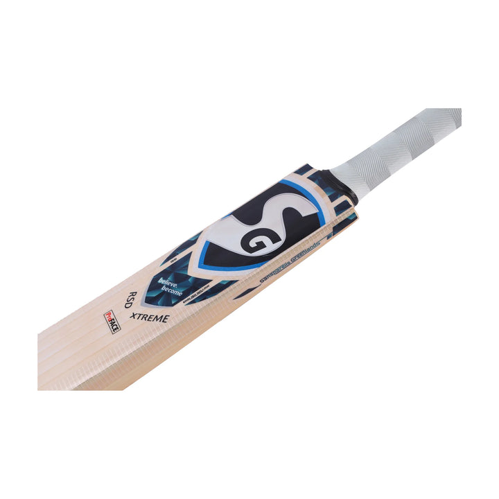 SG RSD Xtreme English Willow Cricket Bat Size @ Face View