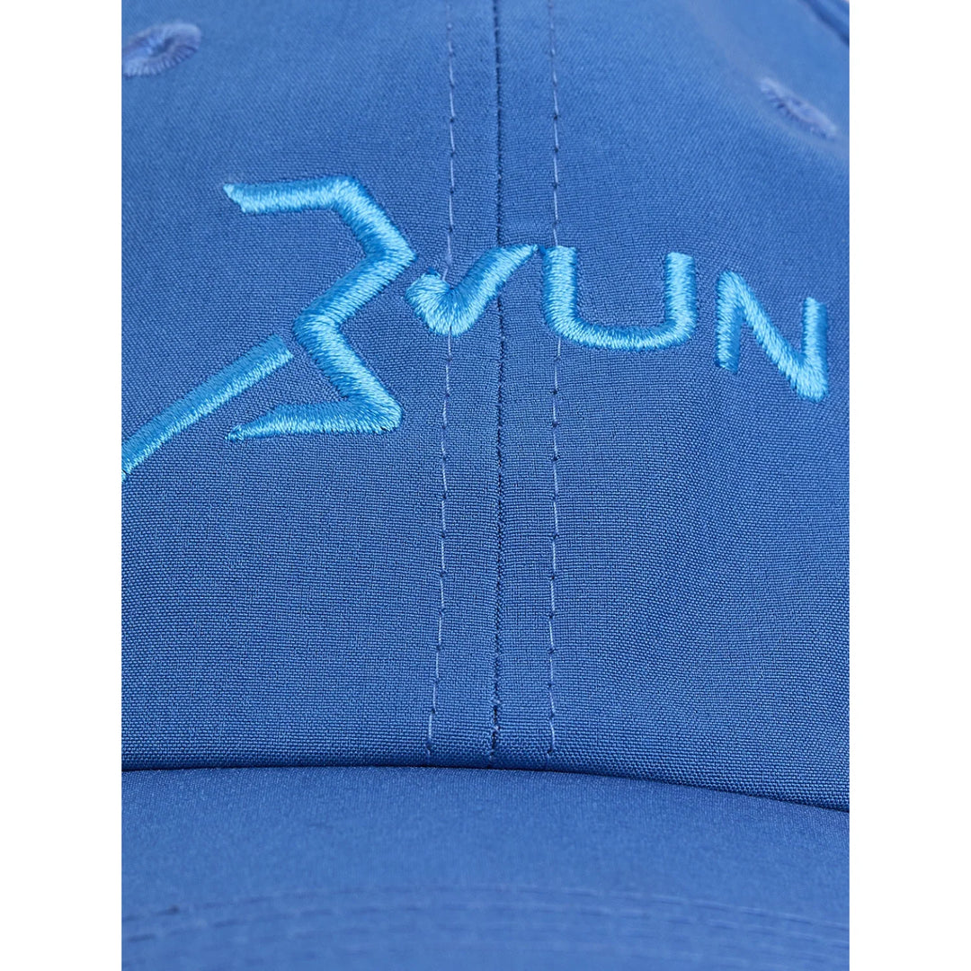 SG Run India Cricket Cap @ Blue Close up View