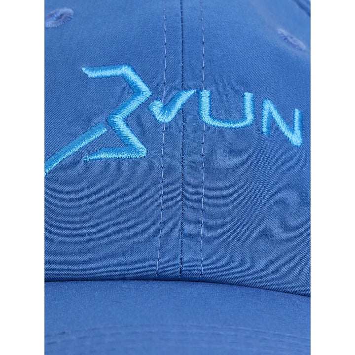 SG Run India Cricket Cap @ Blue Close up View