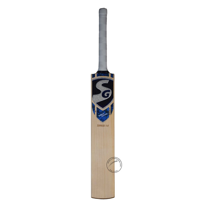 SG Sanju 14 English Willow Cricket Bat Size SH @ Front View