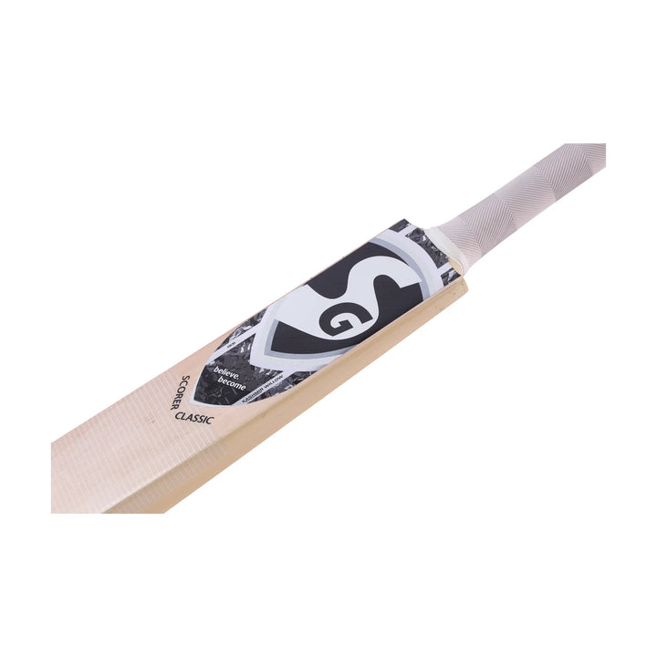 SG Scorer Classic Kashmir Willow Cricket Bat Size @ Face View
