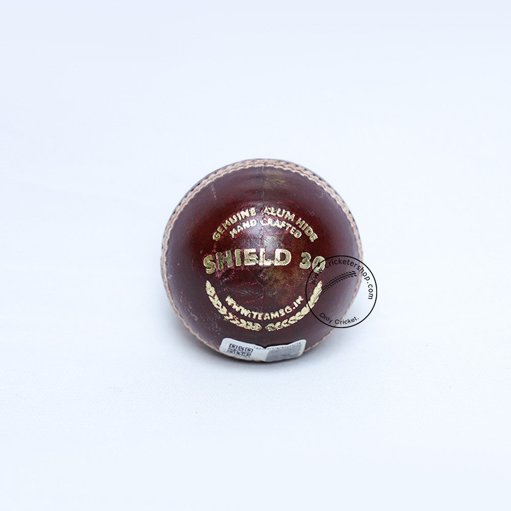 SG Shield 30 Cricket Ball Colour Red @ Front View