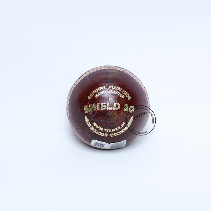 SG Shield 30 Cricket Ball Colour Red @ Front View