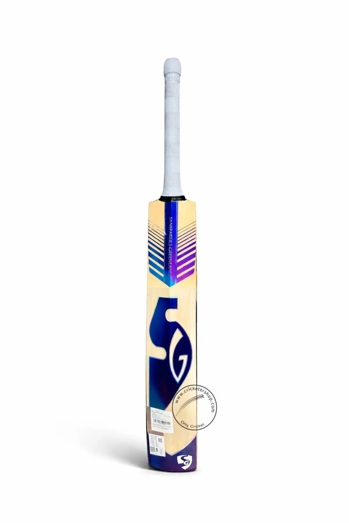 SG Skipper Xtreme English Willow Cricket Bat Size SH@front view3