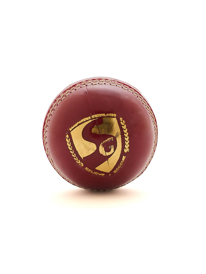 SG Super 50 Cricket Ball Colour@front view1