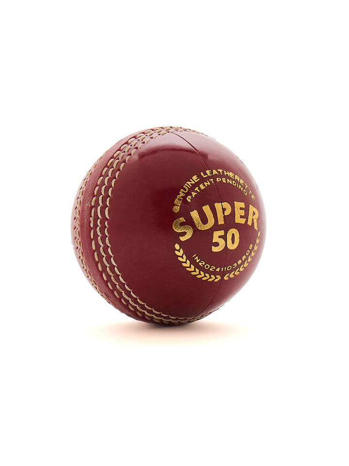 SG Super 50 Cricket Ball Colour@front view2
