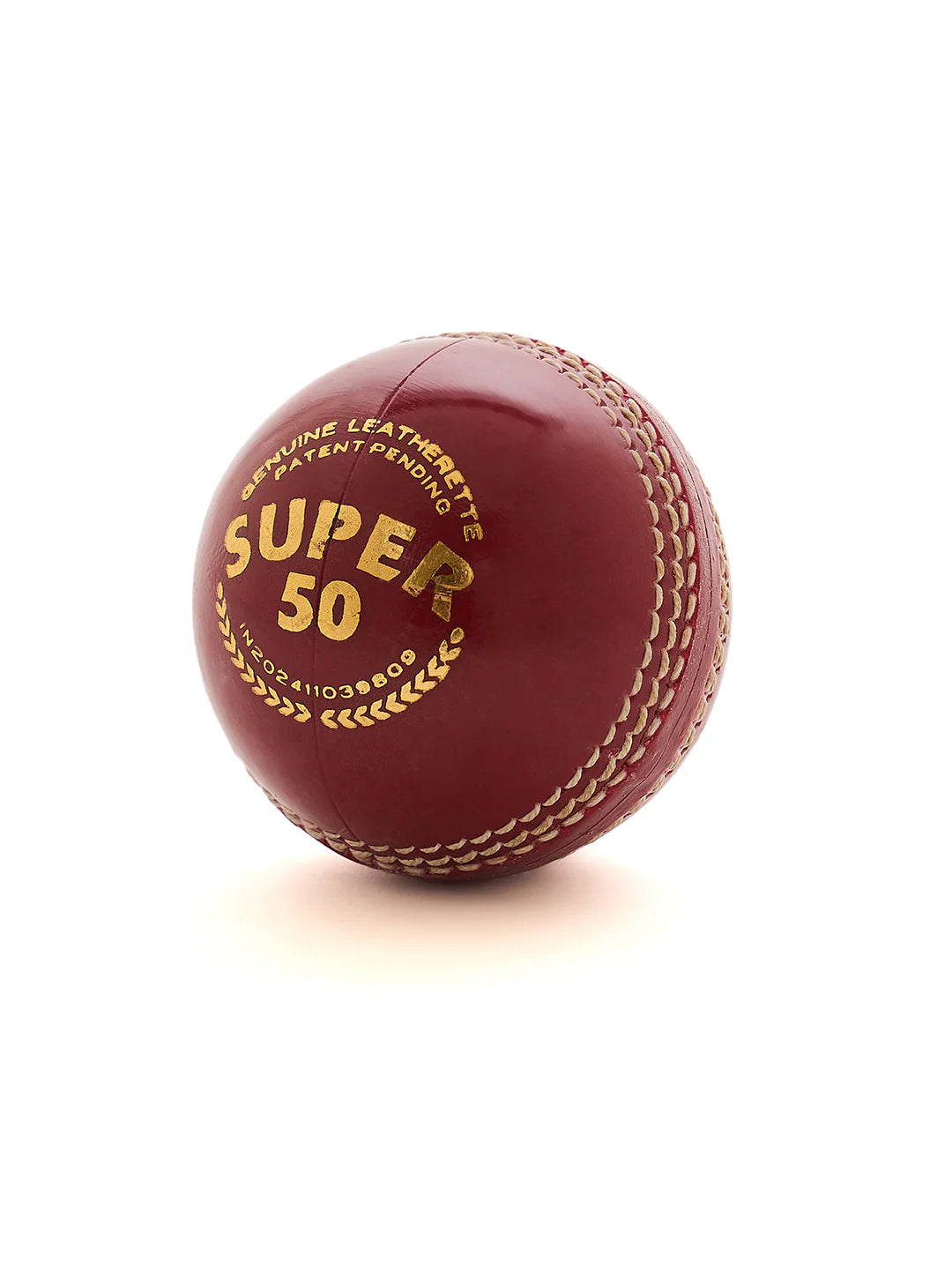 SG Super 50 Cricket Ball Colour@front view3