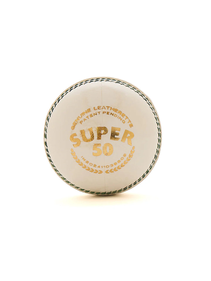 SG Super 50 Cricket Ball Colour@front view5