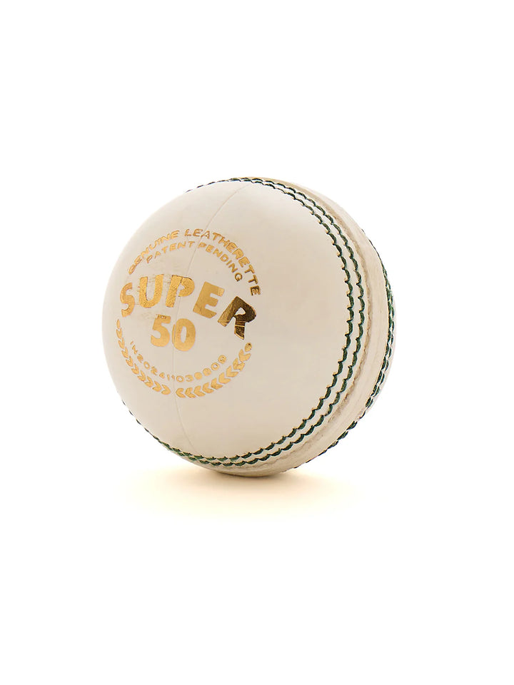 SG Super 50 Cricket Ball Colour@front view8