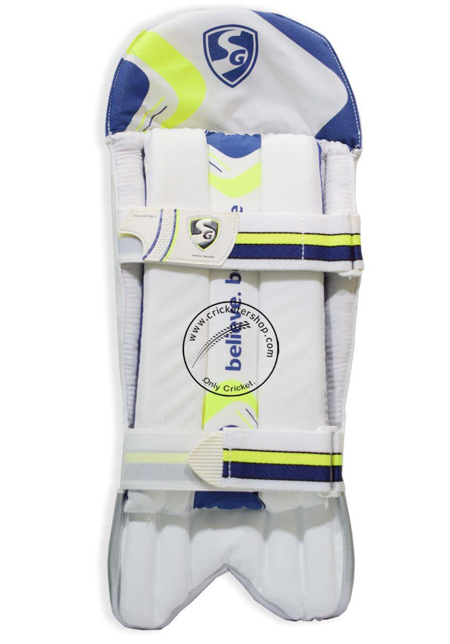 SG Super Test Wicket Keeping Leg Guard Pads @ Back View