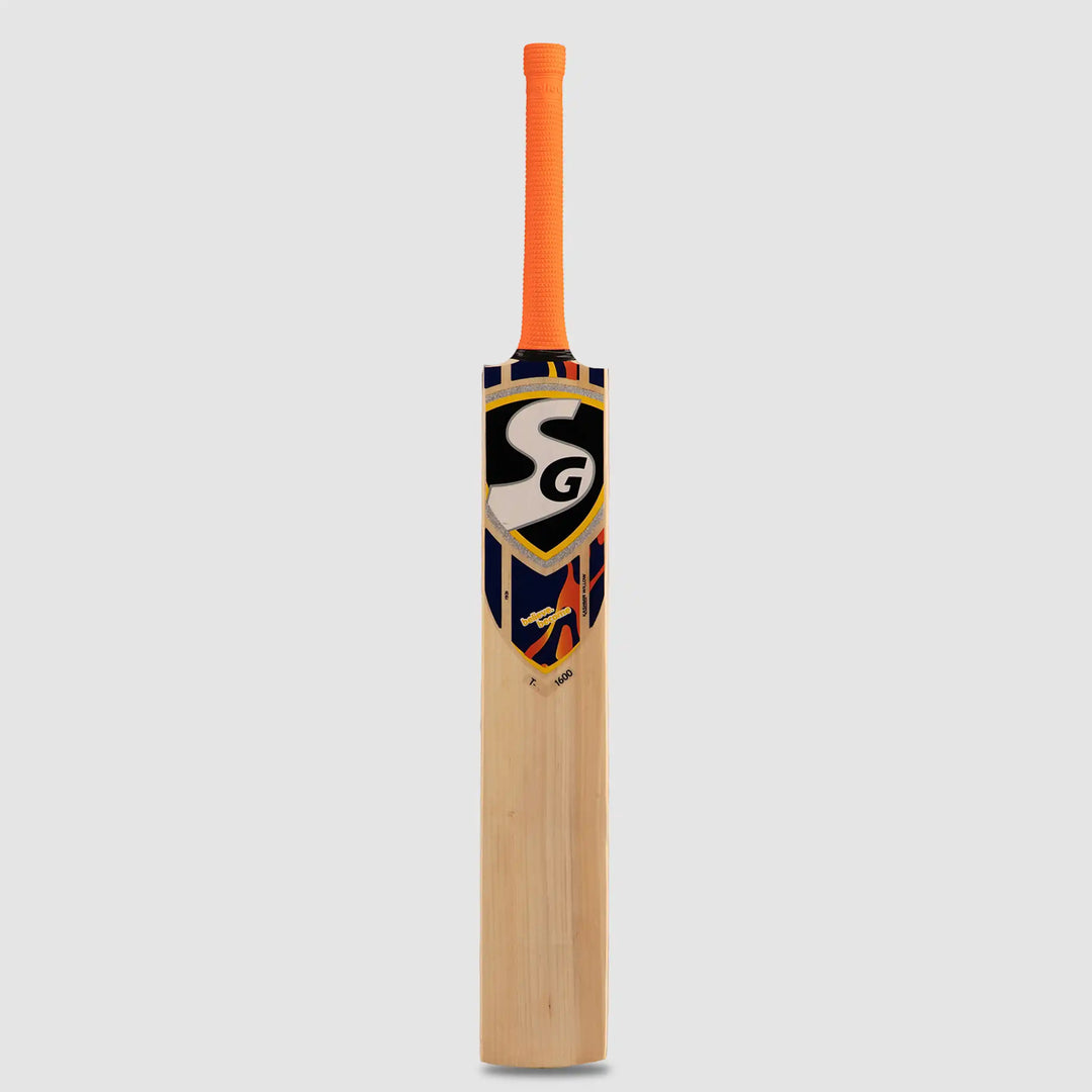 SG T 1600 Scoop Tennis Kashmir Willow Bat SH @ Face View 2