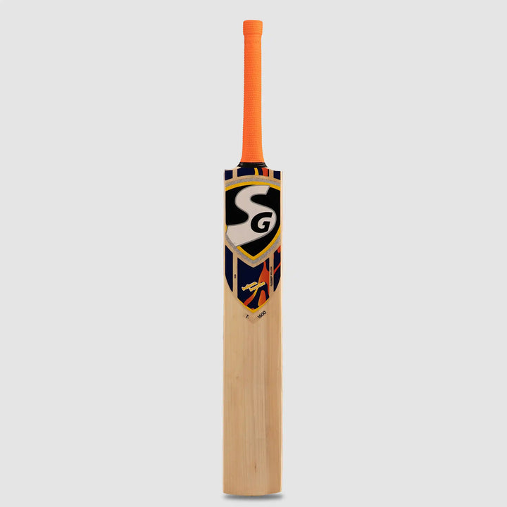 SG T 1600 Scoop Tennis Kashmir Willow Bat SH @ Face View 2
