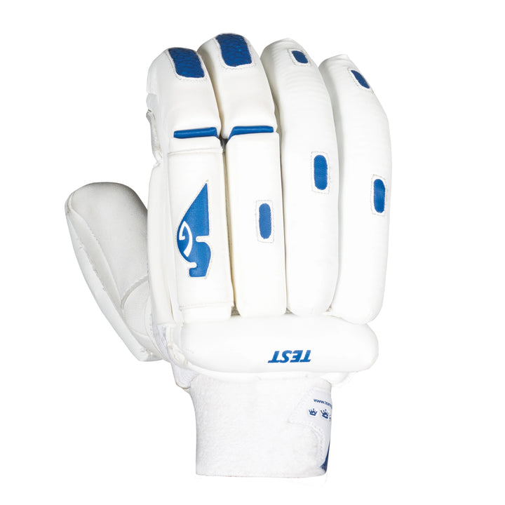 SG Test Classic Cricket Batting Gloves Mens Size @ Right Back View