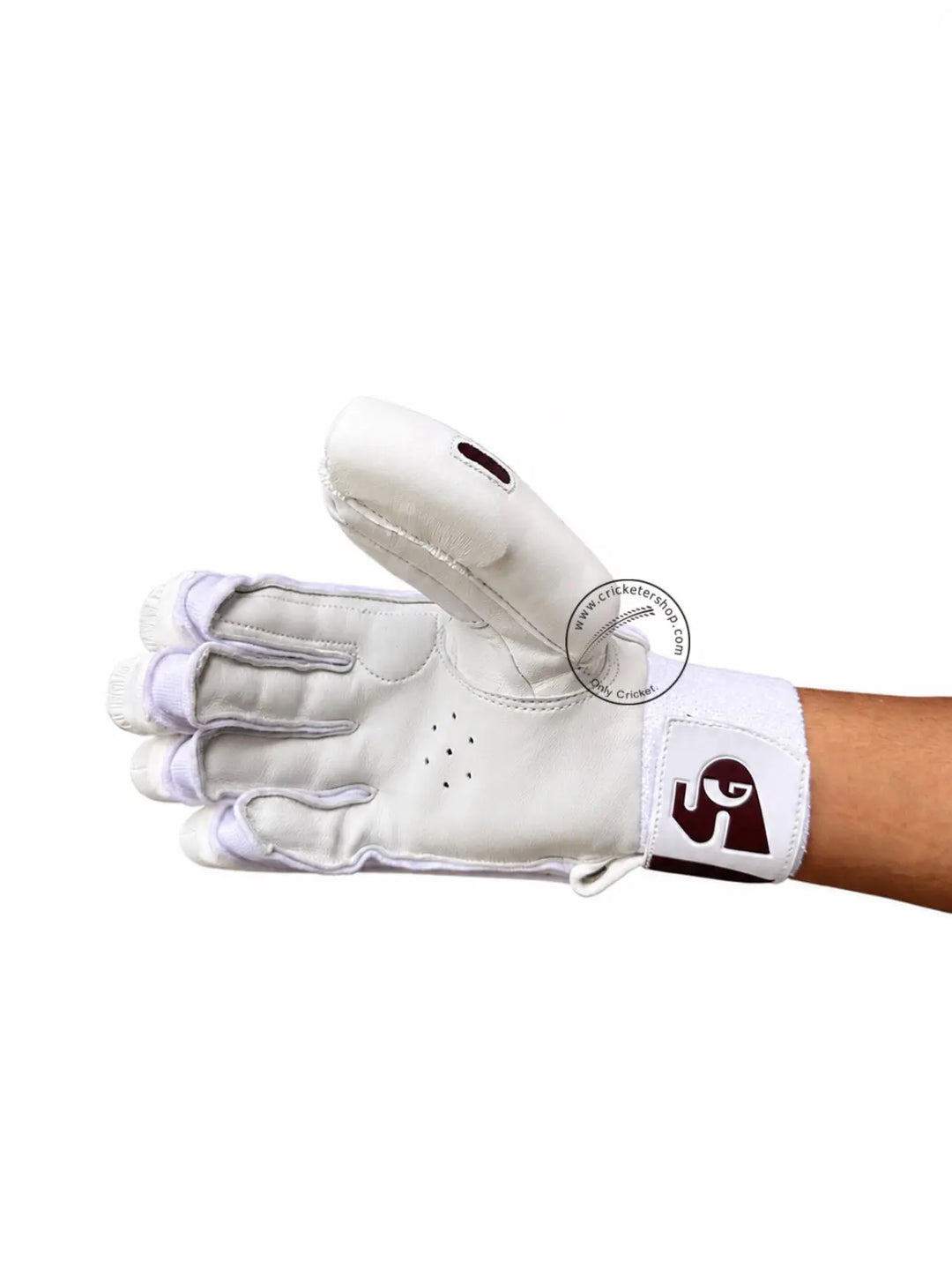 SG Test Classic Cricket Batting Gloves @ Right Front View