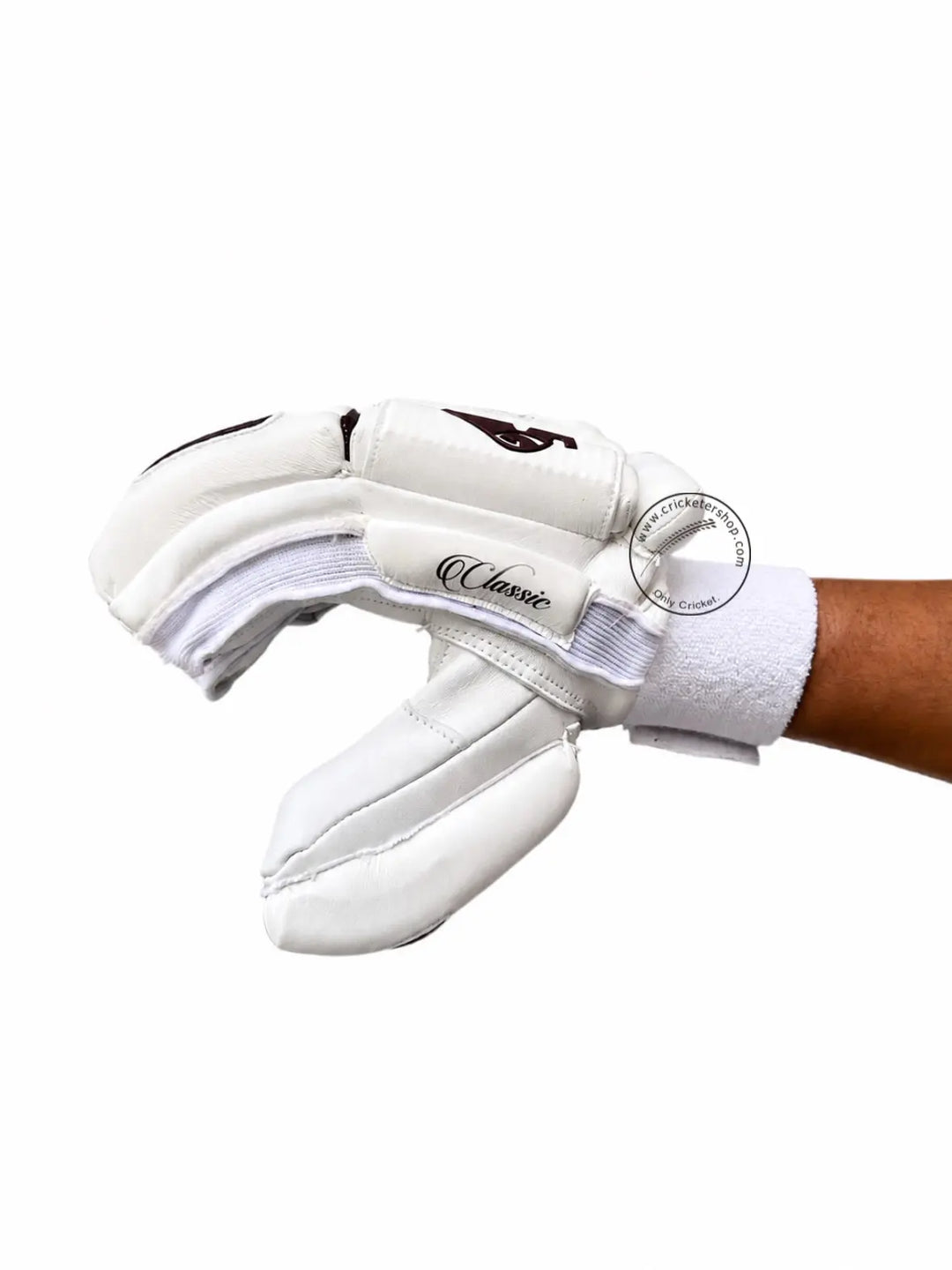 SG Test Classic Cricket Batting Gloves @ Side View