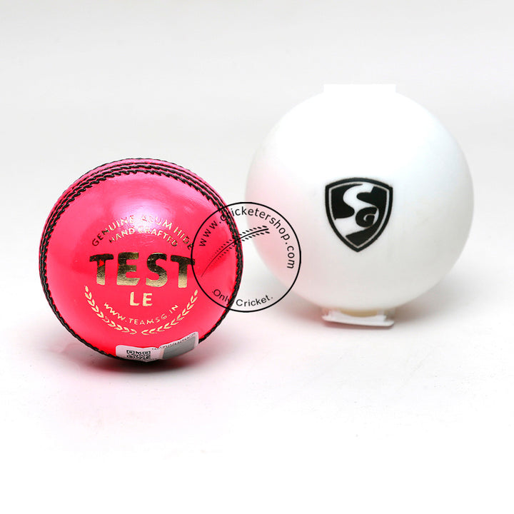 SG Test LE Cricket Ball Pink @ Cricketershop.com @ Composite View