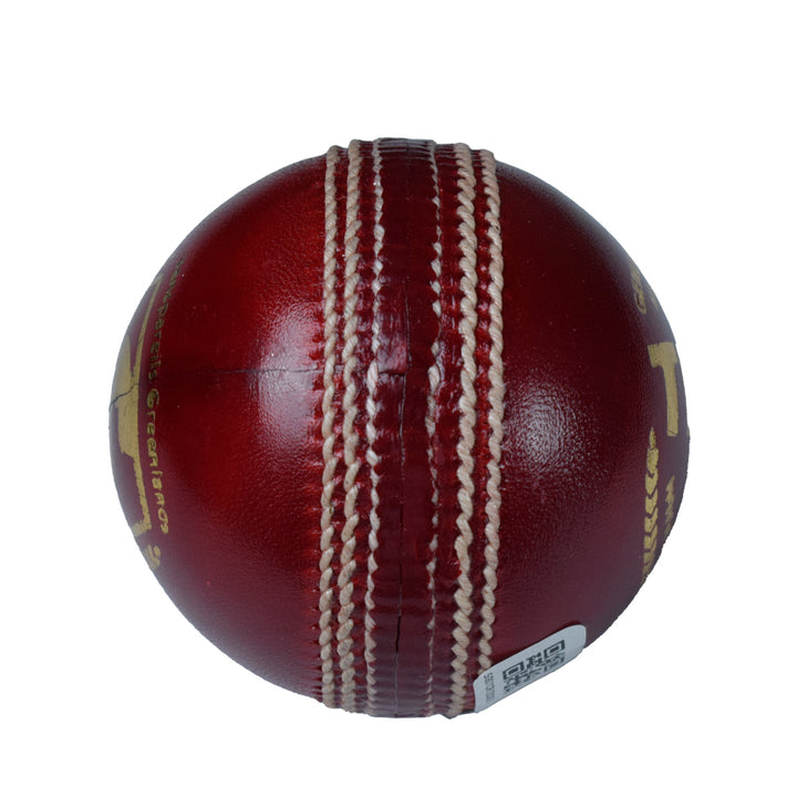 SG Test Cricket Ball Red@Seam