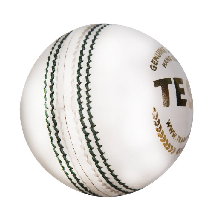 SG Test Cricket Ball White@Side