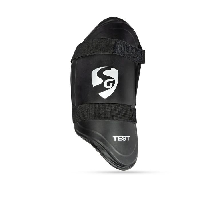 SG Test Cricket Batting Combo Thigh Guard Pad Black Men Size@front view 3