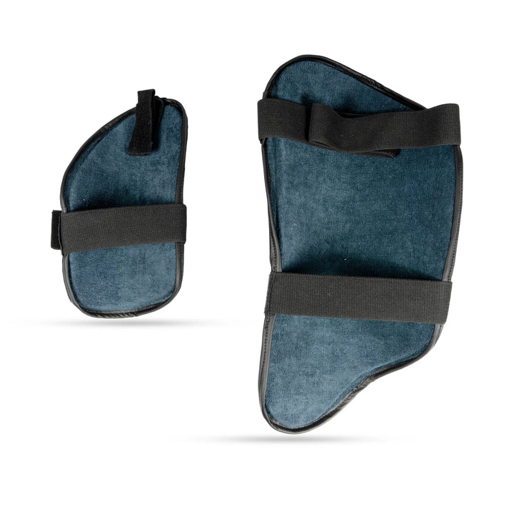 SG Test Cricket Batting Combo Thigh Guard Pad Black Men Size@front view 5