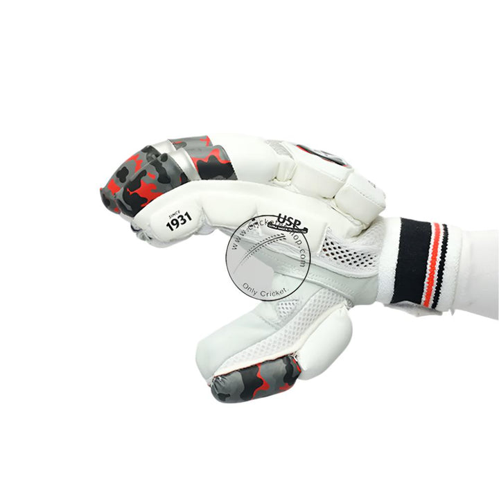 SG Test Cricket Batting Gloves @ Side View