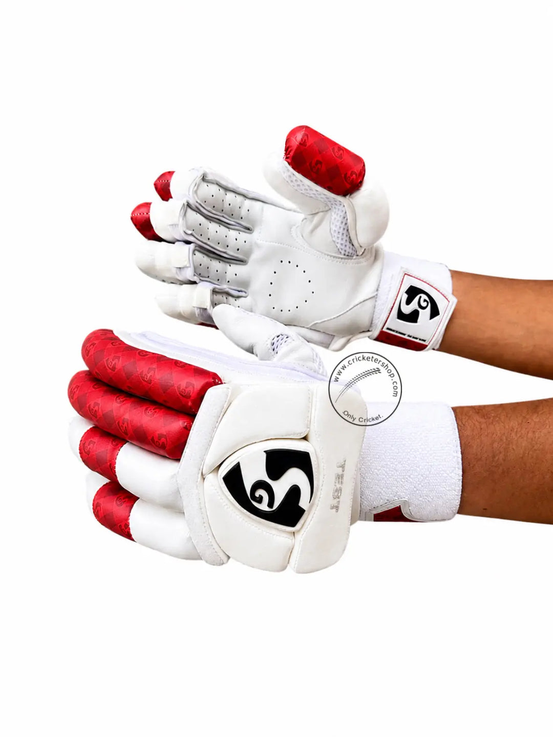 SG Test Cricket Batting Gloves @ Composite View
