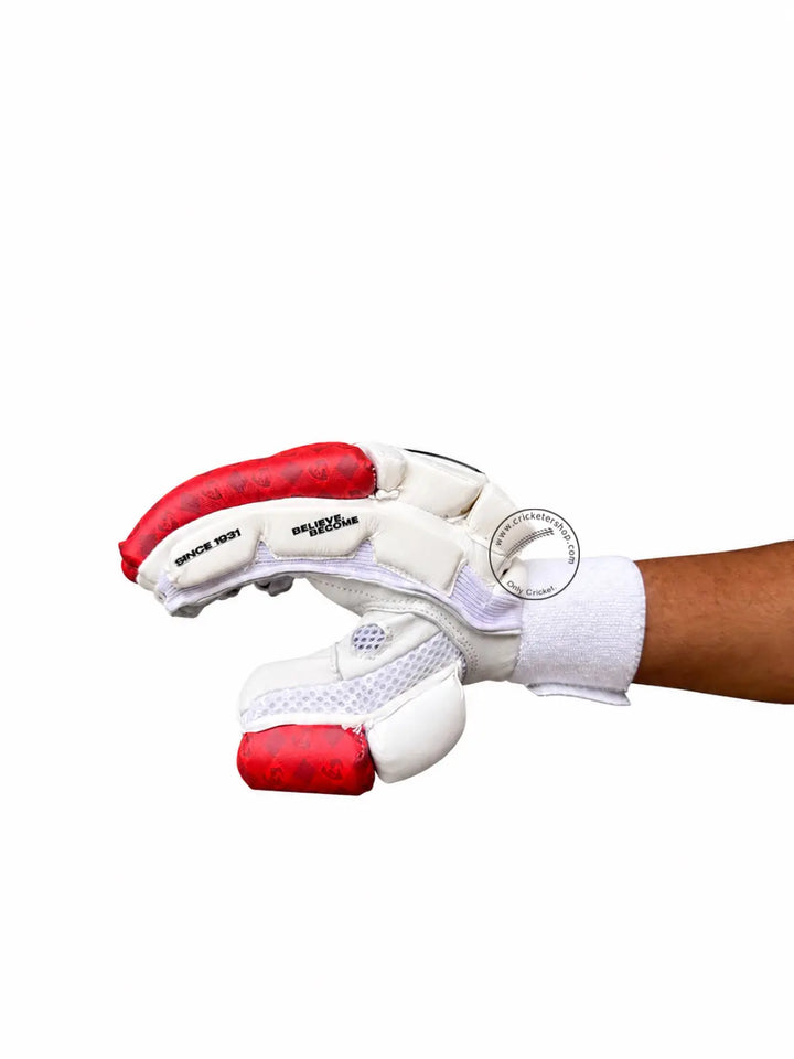SG Test Cricket Batting Gloves @ Side View
