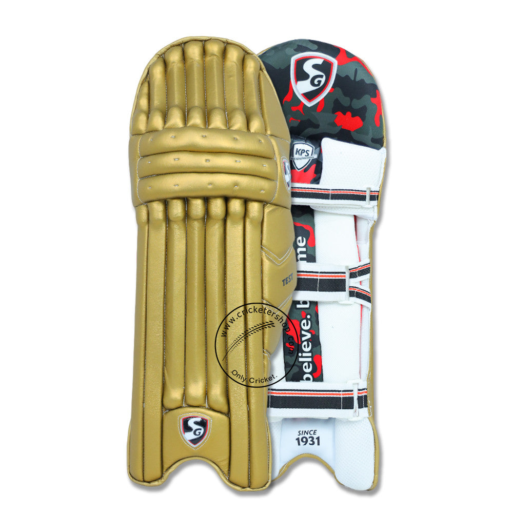 SG Test Kings XI Cricket Batting Leg Guard Pads Mens @ Composite View