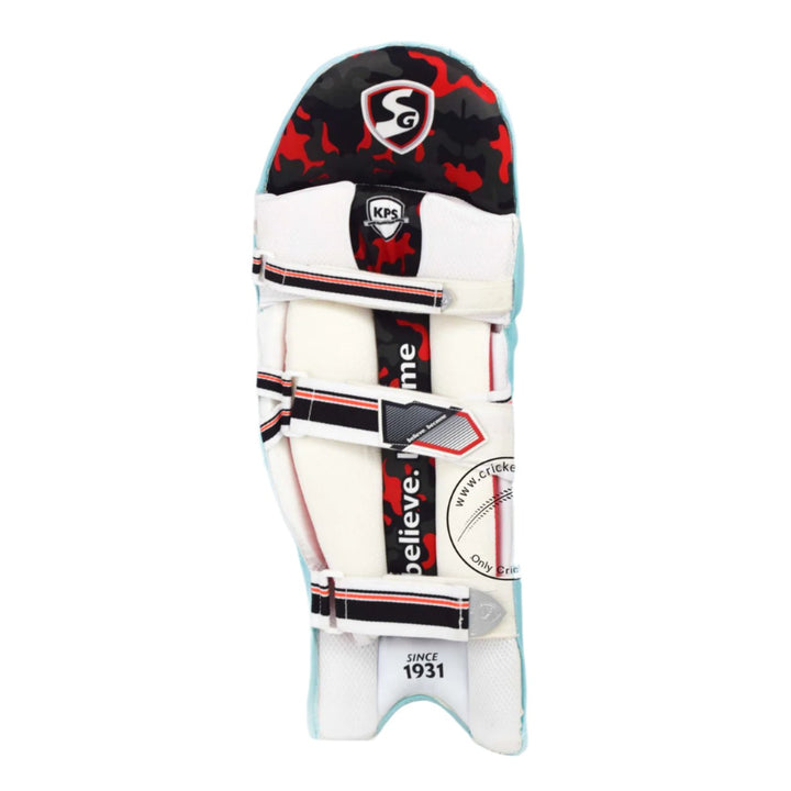 SG Test LSG Cricket Batting Leg Guard Pads Mens @ Back View